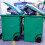 1 Set Wheel for Trash Bin Black Plastic Garbage Can Accessories Simple Design 4