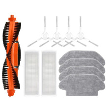 Per S10 S12 T12 B106GL/ Mop 2S XMSTJQR2S / 3C B106CN Parti Accessori Spazzola Laterale Principale Filtro Mop