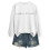 Damesweatshirt med kaffetema, plus size, rund hals, pullover 4