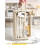 Astuccio Kawaii trasparente a 5 strati beige 5