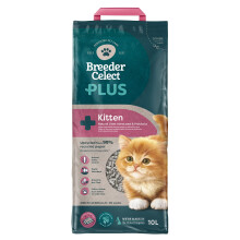 Breeder Celect Plus Kitten Cat Litter (10L) - 99 Percent Recycled Paper, Absorbent Cat Litter, Natural Probiotics & Attractant, Optimal Odor
