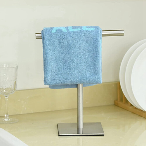 Porte-serviettes de salle de bain, noir 2
