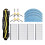 For Webber TANGO Star Replacement Parts Accessories Main Side Brush Hepa Filter Mop Cloth 1