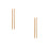2Paires Baguettes Bambou Solides Pour Instruments De Percussion Beige 4