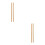 2Paires Baguettes Bambou Solides Pour Instruments De Percussion Beige 6