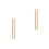 2Paires Baguettes Bambou Solides Pour Instruments De Percussion Beige 7