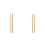 2Paires Baguettes Bambou Solides Pour Instruments De Percussion Beige 8