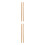 2Paires Baguettes Bambou Solides Pour Instruments De Percussion Beige 9