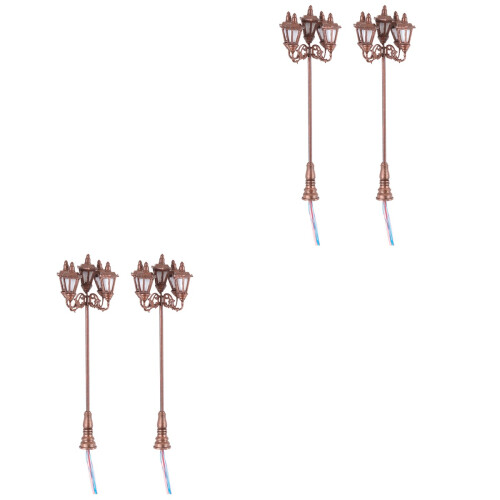 4Stk Laternen Modell Licht Für Sandtisch Deko 2