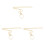 3Pièces Bijoux Loupe Longue Alliage Lecture Main 5