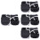 4Paare Halbfinger Kickboxhandschuhe Training Sparring Oxford 8