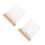 2Pièces Coffret Baseball Avec Socle Bois Pour 8