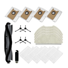 Per AIRROBO T20+ Parti di Ricambio Accessori Spazzola Laterale Principale Filtro Mop Tessuto Sacchetto per La Polvere