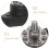 8 Pièces Terminal Distribution Bloc Compact Noir Pour Bateaux Robustes 8