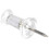 Push Pins Tacks, Clear Plastic Head, Steel Point, 100-Pack 3