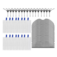 For Robot Vacuum E5 / C108 Side Brush Heap Filter Mop Cloth Accessories Replacement Spare Parts