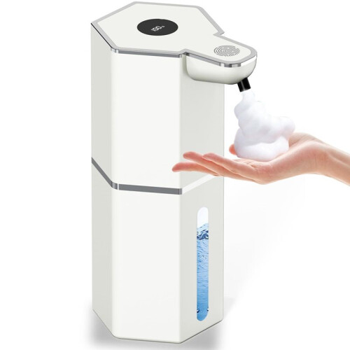 Automatic Soap Dispenser Touchless Foaming: Rechargeable Soap Dispenser Foam Wall Mounted for Bathroom