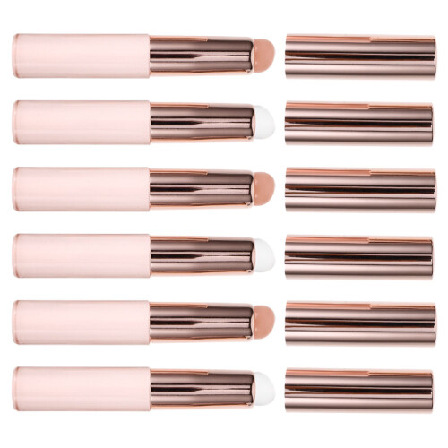 18Pièces Brosse Rose En Silicone Compact Et Pratique 2
