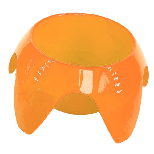 Portavasos de playa de plástico naranja - Multifuncional