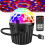 Portable  Disco  Light for Party, RGB DJ Strobe Light with Remote Control and USB Cable,Activated Stage Lights 1