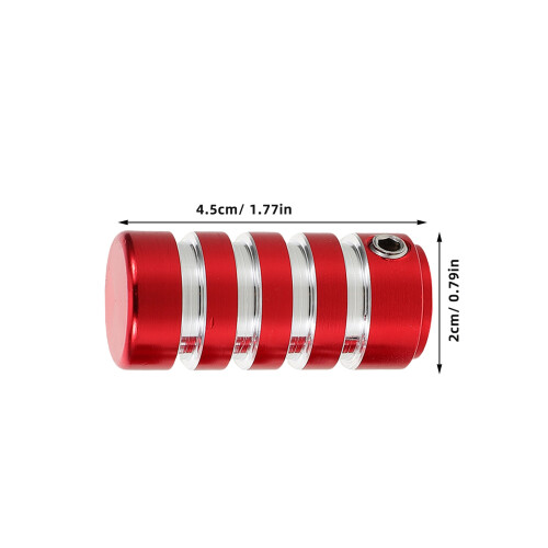 3Pièces Capuchon Levier En Aluminium Pour Usage Routier 2
