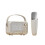 Speaker with Microphone Speaker Support TF Card U Disk AUX 3D Sound Diffusion Type Alarm Clock Speaker C 1