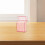2Pièces Étui Plastic Transparent 20 Cigarettes Rose Stockage Portable 5