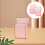 2Pièces Étui Plastic Transparent 20 Cigarettes Rose Stockage Portable 11