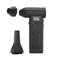 Violent Fan Krachtige Ventilator 138000RPM Turbo Borstelloze Straalventilator met LED-Display en Licht Elektrische Luchtreiniger voor Thuis en Buiten