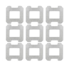 9-Teiliges Wischpad-Zubehör für Winbot W1/ W1 Pro Fenster-Staubsaugerroboter, Waschbares und Wiederverwendbares Wischtuch