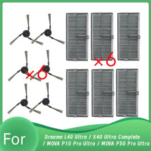 Pour L40 Ultra / X40 Ultra Complete / MOVA P10 Pro Ultra / MOVA P50 Pro Ultra Aspirateur, Efficacité de Nettoyage Améliorée