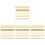 4Sets Elegante Goldene Uhrarmband Loops, Schmuckringe Für 3
