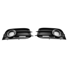 1Pair Front Bumper Fog Light Grille Fog Light Cover for A1 8X 2011-2014 8X0807681A 8X0807682A