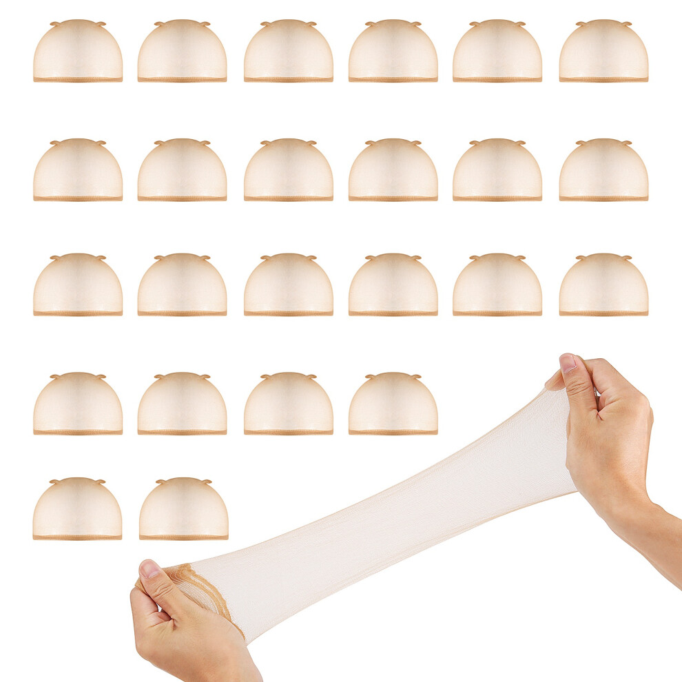 Unisex 24Pcs Hd Wig Cap Breathable Wig Net Cap For Long And Short Hair,Invisible Wig Caps To Hold Wig In Place, Wig Cap To Hold Wig In Place For