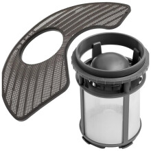 W10872845 Pumpfilter och WPW10463906 Silfilter Till för för Diskmaskin Ersätter AP6030094