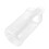 Transparante, navulbare plastic waterflessen van 500 ml (20 stuks) 3