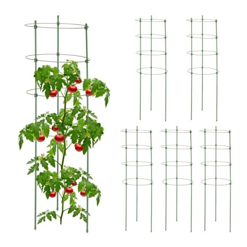 Sada 6 podpěr na rostliny 90 cm