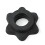 Spinlock-halsband svarta 4 st 2