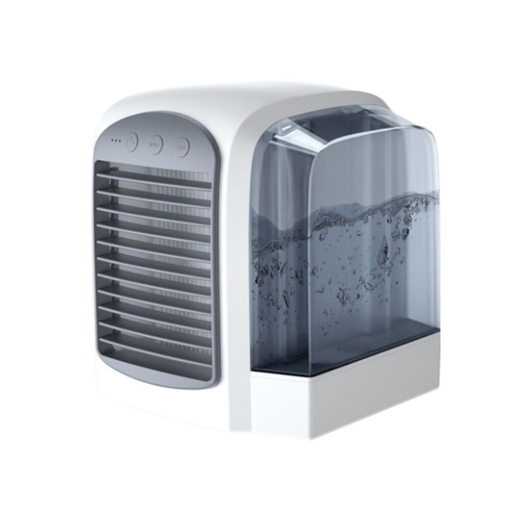 3 Speed, 380Ml Water Tank, Low Noise, Portable Ac Fast Cooling, Humidifier, Fan For Bedroom Office Home 4711301654989