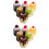 12Stk Farbiges PVC 3D Kuchen Set Simulation Für 7