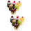 12Stk Farbiges PVC 3D Kuchen Set Simulation Für 9