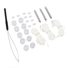 Kit di riparazione delle tende da finestra giorno/notte per RV e rimorchi, facile da usare, con istruzioni per la ristrutturazione