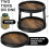 Lazy Susan Spice Organizer Rustic Brown 2-Tier 10 Inch 2