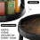 Lazy Susan Spice Organizer Rustic Brown 2-Tier 10 Inch 4