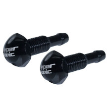 Hypersonic 2 STUKS Auto Voorruit Wisser Nozzle Moer Type Mist Wisser Sproei Nozzle Auto Algemene Accessoires