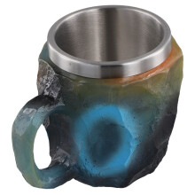 Elegant Luxury Mineral Crystal Coffee Mug,Colorful Crystal Mug Translucent Coffee Mug, for Home Office Coffee Mugs