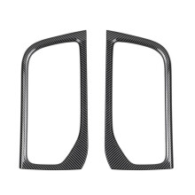 Car Back Row Water Cup Holder Frame Third Row Cup Holder Trim Sticker for Grand Highlander 2024