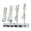 USB 3.0 Front Panel IO Panel 2-Port USB3.0+2-Port USB2.0+1-Port TYPE-C 20G+LED  for Desktop Computer Chassis White 1