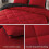 Lavendelkleurige polyester dekbedset, queensize, 3-delig 4