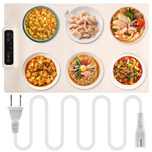 Elektrische Oprolbare Bordverwarmer Om Eten Warm en Heet Te Houden met Instelbare Warmtestand (VS)